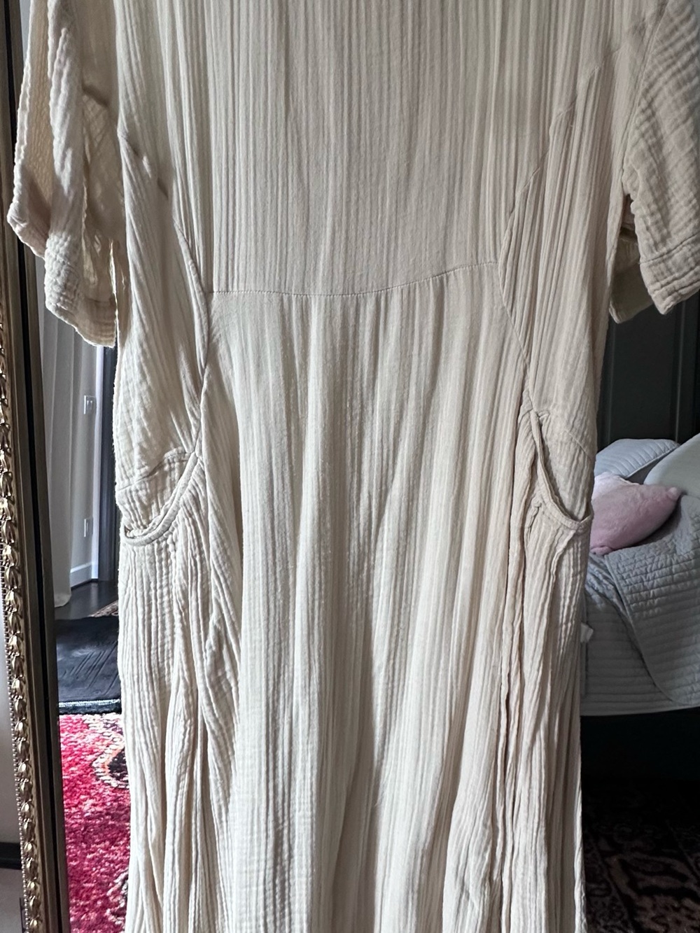 Free People Cream Maxi Dress - Picture 2 of 7